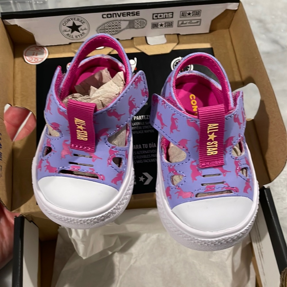 Brand new infant converse sandals. Size 2